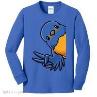 Bluebird Bird Kids Long Sleeve Shirt thumb 0