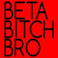 Beta Bitch Bro Santa Hat thumb 1