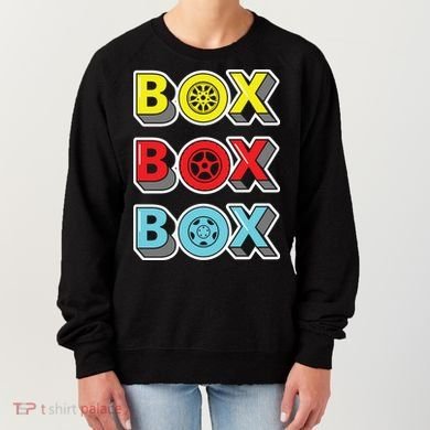 Box Box Box Retro Vintage Racing Women's Sweatshirt