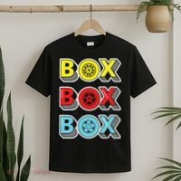 Box Box Box Retro Vintage Racing T-Shirt thumb 2