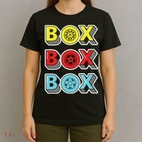 Box Box Box Retro Vintage Racing T-Shirt thumb 4