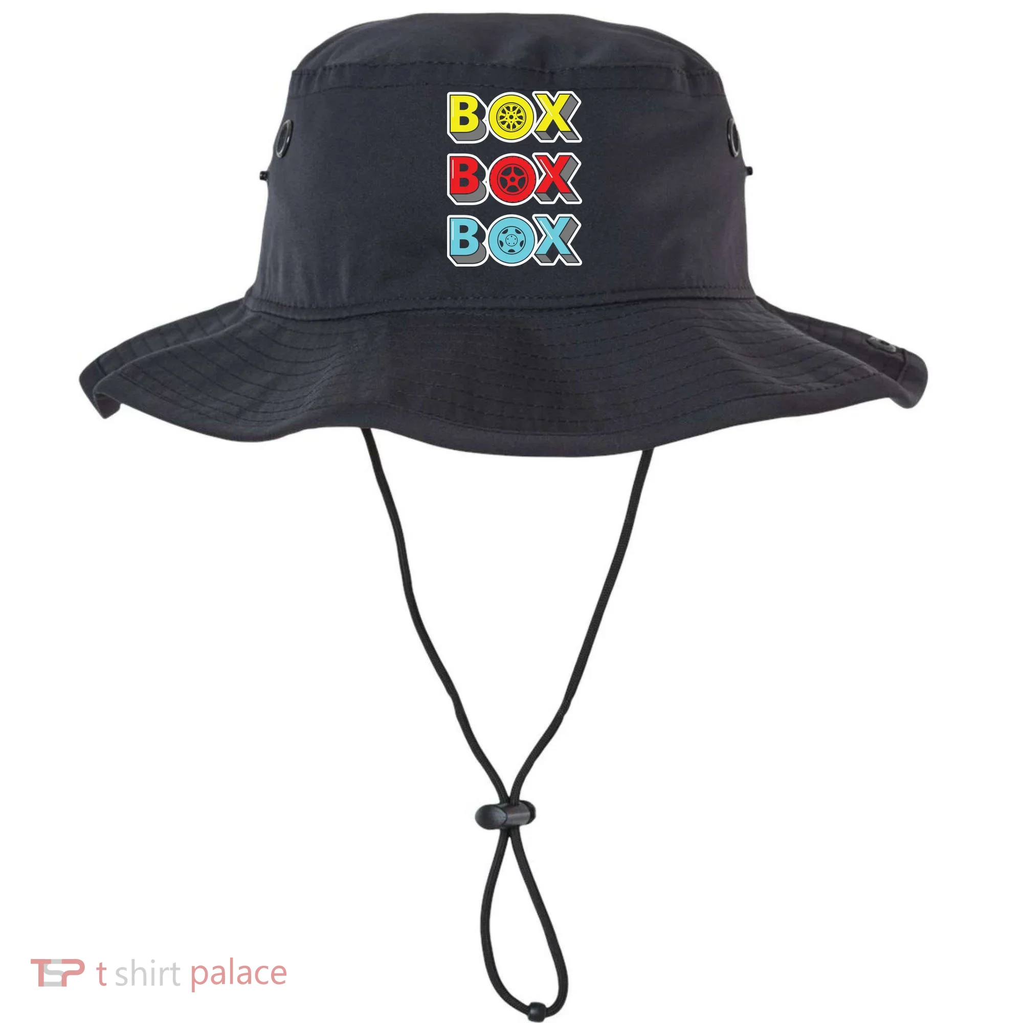 Box Box Box Retro Vintage Racing Bucket Hat