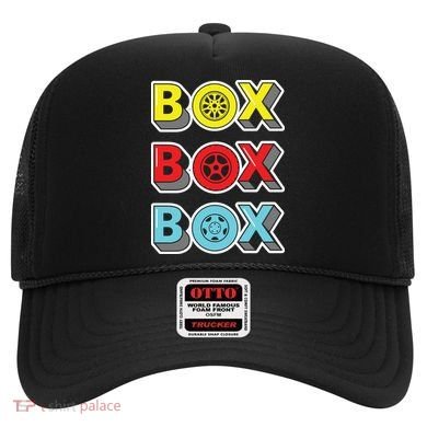 Box Box Box Retro Vintage Racing Hat