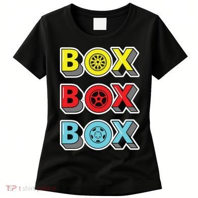 Box Box Box Retro Vintage Racing Women's T-Shirt