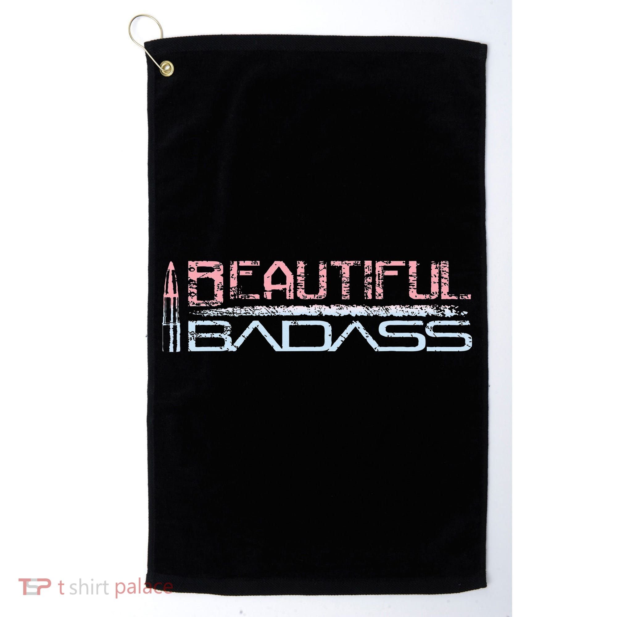 Beautiful Badass Golf Towel