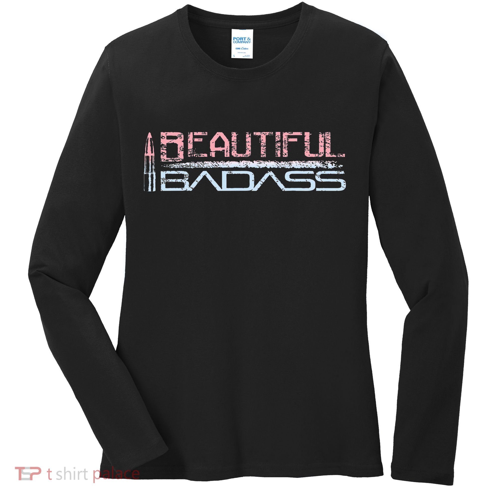 Beautiful Badass Women's Long Sleeve Shirt