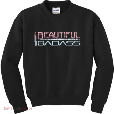 Beautiful Badass Kids Sweatshirt