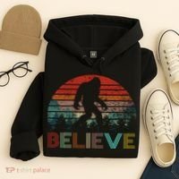 Believe Bigfoot Hoodie thumb 4