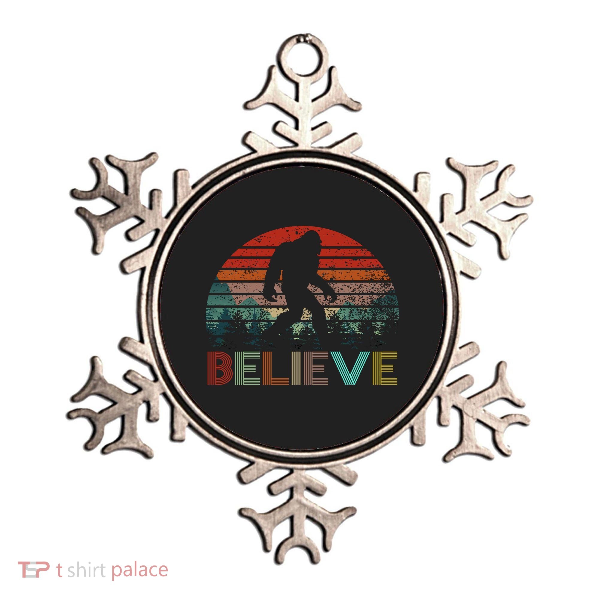 Believe Bigfoot Ornament