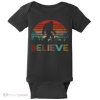 Believe Bigfoot Baby Bodysuit thumb 0