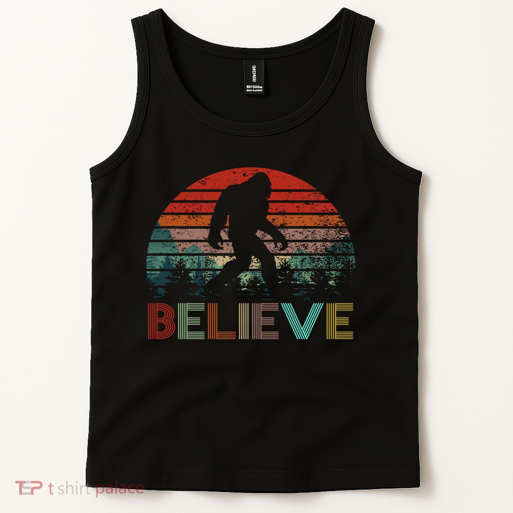 Believe Bigfoot Tank Top