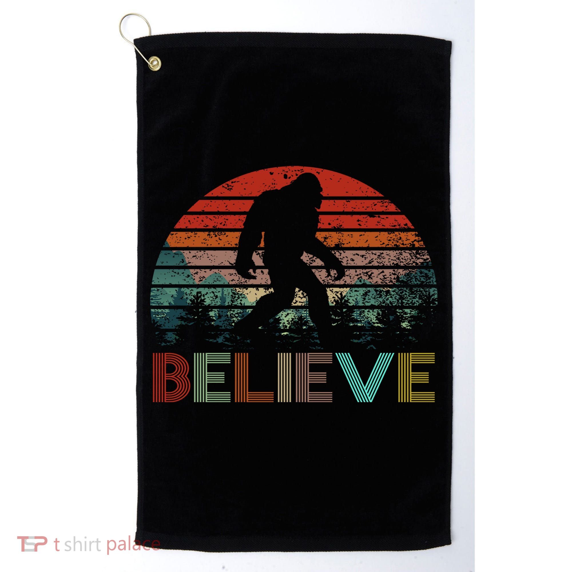 Believe Bigfoot Golf Towel