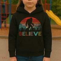 Believe Bigfoot Kids Hoodie thumb 3