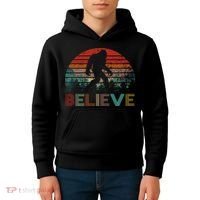Believe Bigfoot Kids Hoodie thumb 4