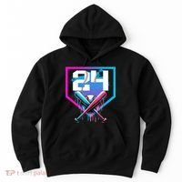Baseball Birthday Boy Drip 24th Player 24 Years Old Boy  Hoodie thumb 0