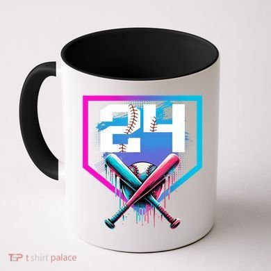 Baseball Birthday Boy Drip 24th Player 24 Years Old Boy  Coffee Mug