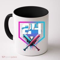 Baseball Birthday Boy Drip 24th Player 24 Years Old Boy  Coffee Mug thumb 0