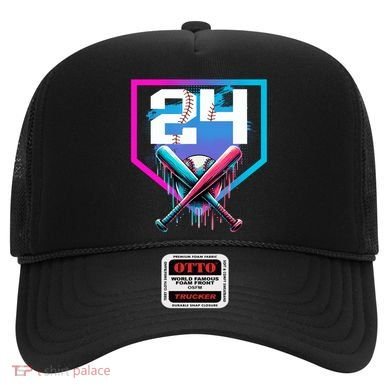 Baseball Birthday Boy Drip 24th Player 24 Years Old Boy  Hat