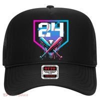 Baseball Birthday Boy Drip 24th Player 24 Years Old Boy  Hat thumb 0