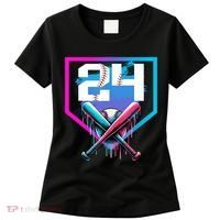 Baseball Birthday Boy Drip 24th Player 24 Years Old Boy  Women's T-Shirt thumb 0