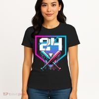 Baseball Birthday Boy Drip 24th Player 24 Years Old Boy  Women's T-Shirt thumb 4