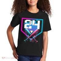Baseball Birthday Boy Drip 24th Player 24 Years Old Boy  Kids T-Shirt thumb 2