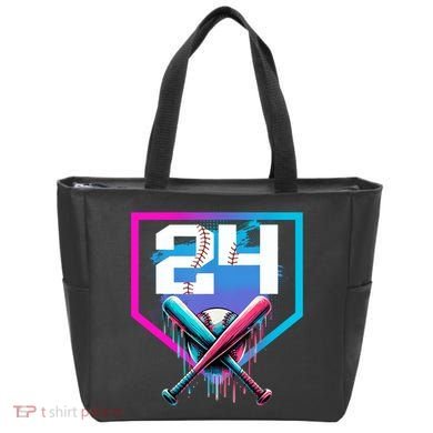 Baseball Birthday Boy Drip 24th Player 24 Years Old Boy  Tote Bag