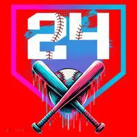 Baseball Birthday Boy Drip 24th Player 24 Years Old Boy  Santa Hat thumb 1