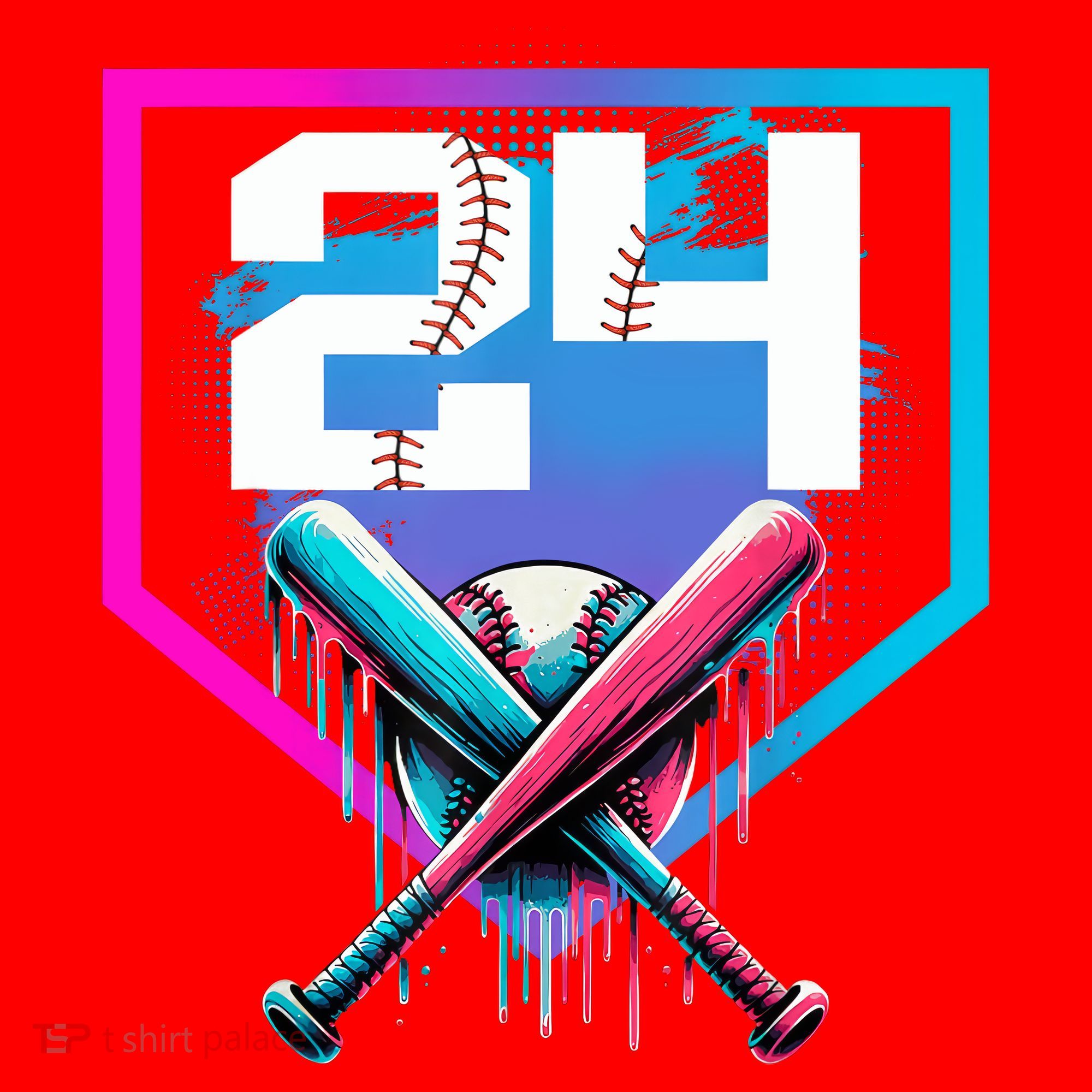 Baseball Birthday Boy Drip 24th Player 24 Years Old Boy  Santa Hat