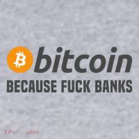 Bitcoin Bitcoin Because Fuck Banks Women's Sweatshirt thumb 2