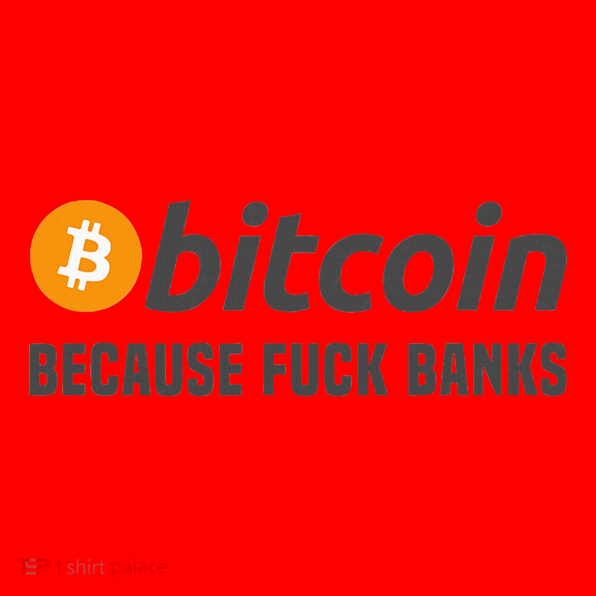 Bitcoin Bitcoin Because Fuck Banks Santa Hat