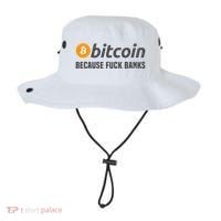 Bitcoin Bitcoin Because Fuck Banks Bucket Hat thumb 0