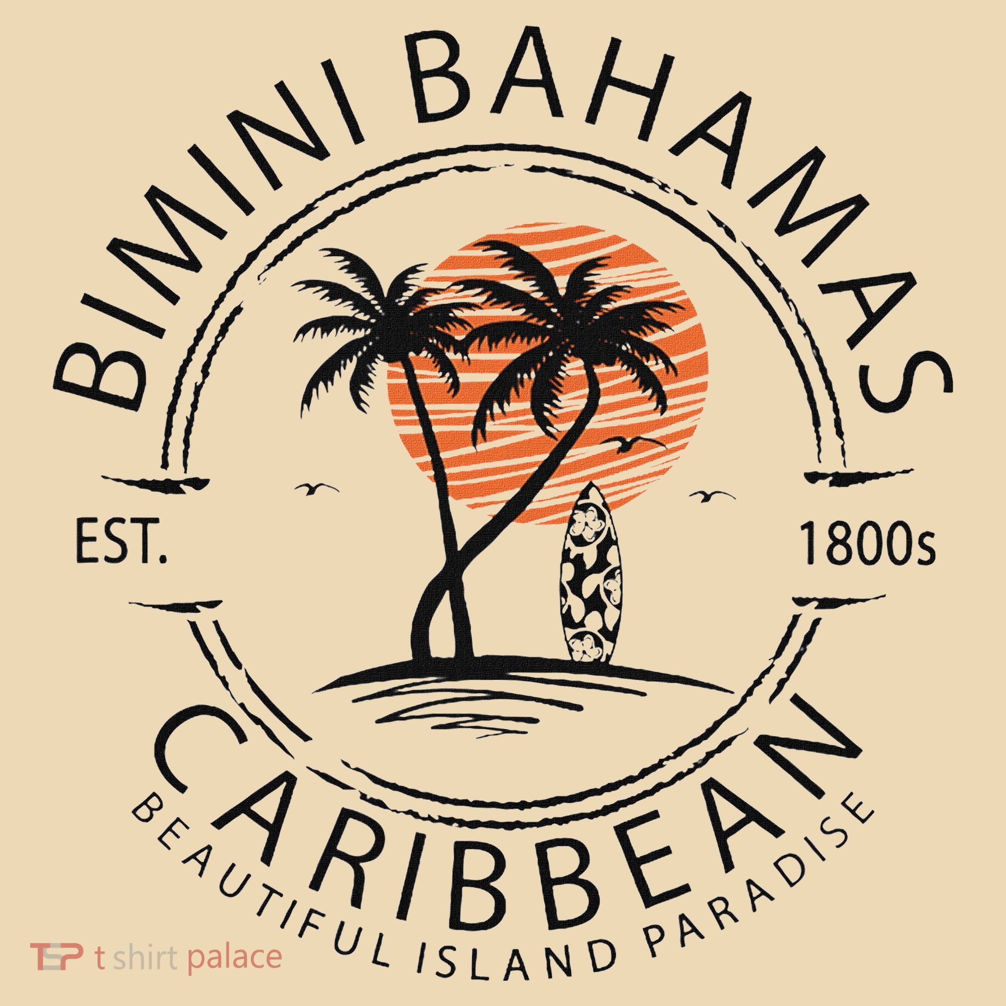 Bimini Beach Bahamas Vacation Caribbean Tropical Summer Tote Bag
