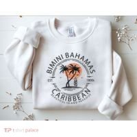 Bimini Beach Bahamas Vacation Caribbean Tropical Summer Sweatshirt thumb 2