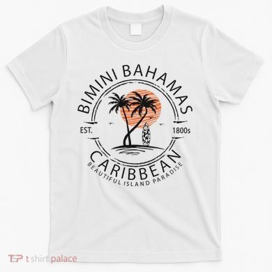 Bimini Beach Bahamas Vacation Caribbean Tropical Summer T-Shirt