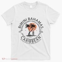 Bimini Beach Bahamas Vacation Caribbean Tropical Summer T-Shirt thumb 0