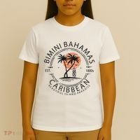 Bimini Beach Bahamas Vacation Caribbean Tropical Summer T-Shirt thumb 4