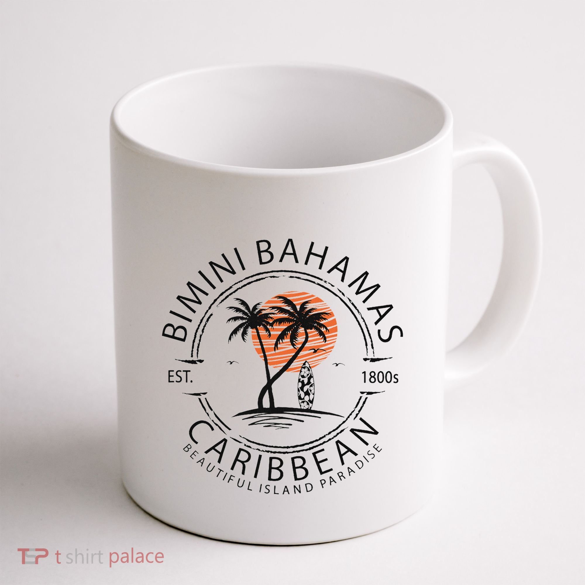 Bimini Beach Bahamas Vacation Caribbean Tropical Summer Coffee Mug