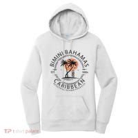 Bimini Beach Bahamas Vacation Caribbean Tropical Summer Women's Hoodie thumb 0