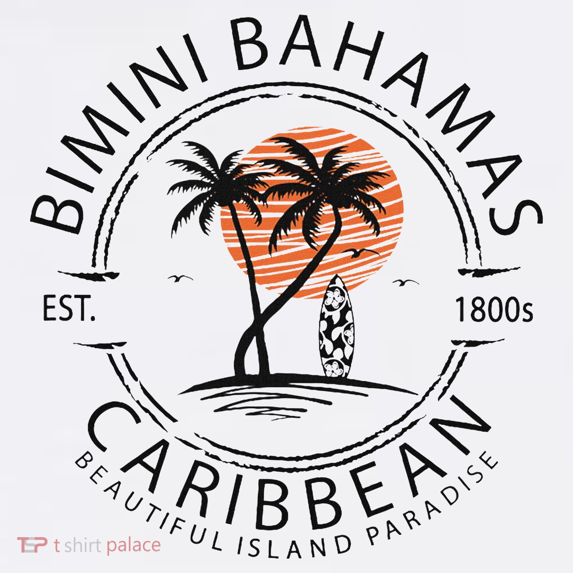 Bimini Beach Bahamas Vacation Caribbean Tropical Summer Women's Hoodie