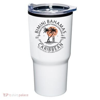 Bimini Beach Bahamas Vacation Caribbean Tropical Summer Tumbler