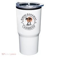 Bimini Beach Bahamas Vacation Caribbean Tropical Summer Tumbler thumb 0