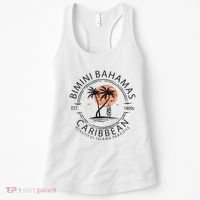 Bimini Beach Bahamas Vacation Caribbean Tropical Summer Women's Tank Top thumb 0