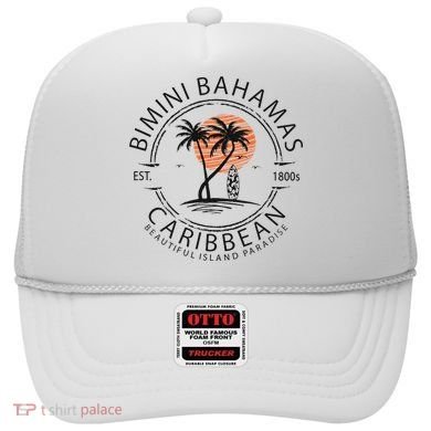 Bimini Beach Bahamas Vacation Caribbean Tropical Summer Hat