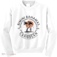 Bimini Beach Bahamas Vacation Caribbean Tropical Summer Kids Sweatshirt thumb 0