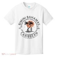 Bimini Beach Bahamas Vacation Caribbean Tropical Summer Kids T-Shirt thumb 0