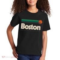 Boston Basketball BBall Massachusetts Green Retro Boston Kids T-Shirt thumb 2
