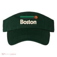Boston Basketball BBall Massachusetts Green Retro Boston Visor thumb 0