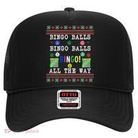 Bingo Balls Bingo All The Way Ugly Xmas Great Gift Hat thumb 0