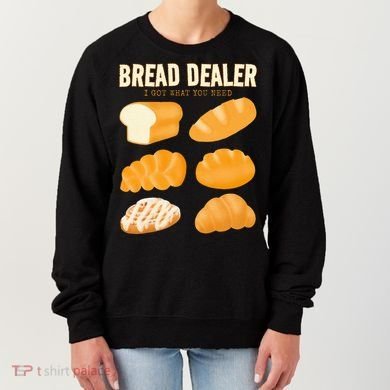 Bread Baker Bread Dealer Making Dough Baking Women's Sweatshirt